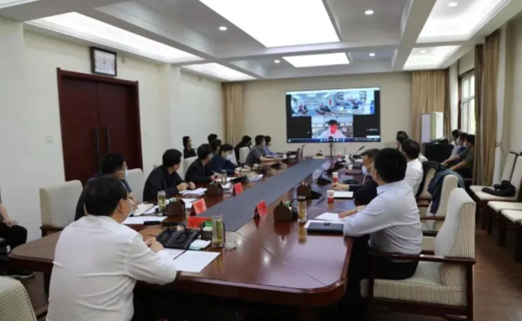 Online meetingReport on the design of intelligent robot industry education base